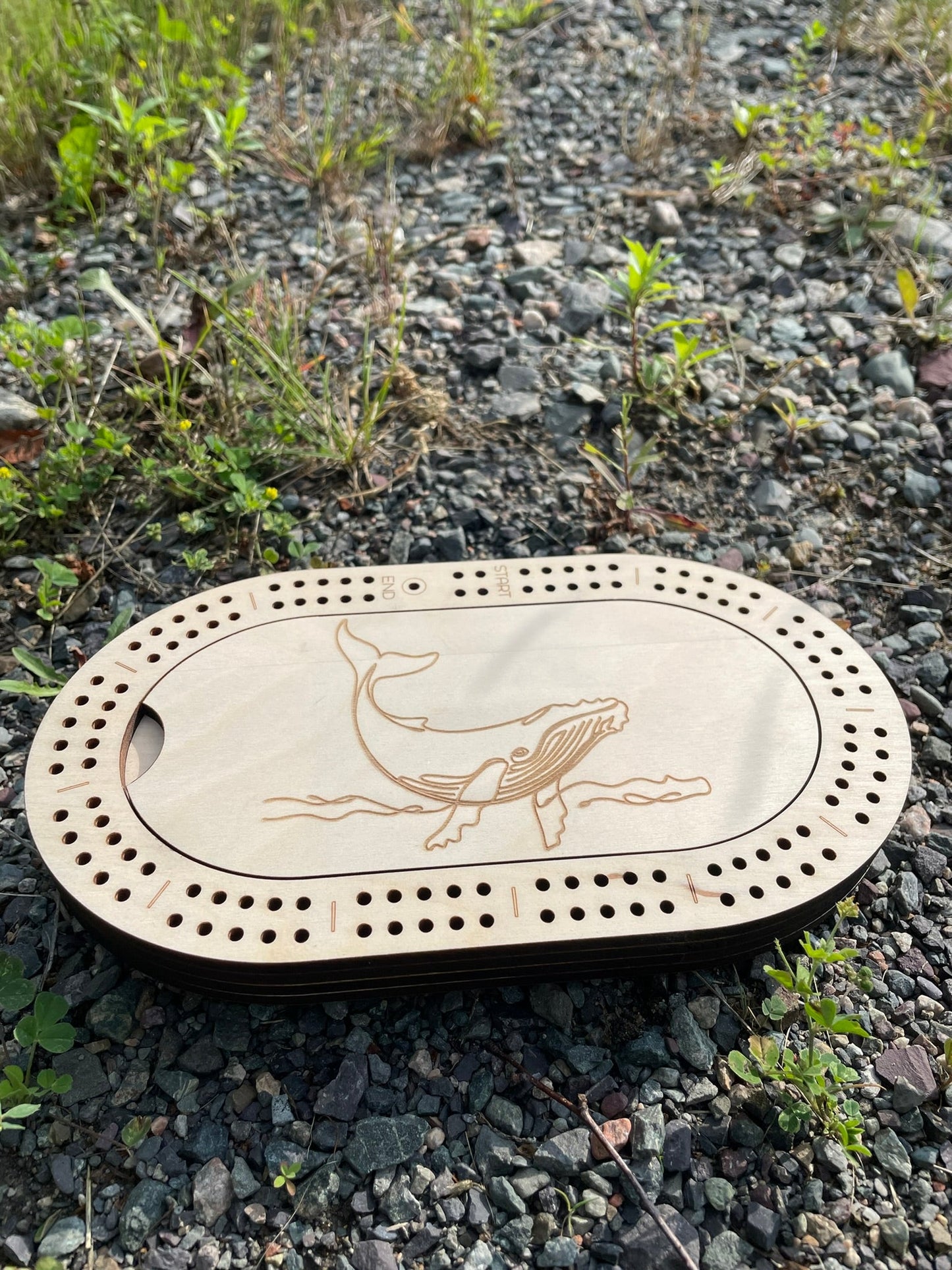 Travel Cribbage Board for 2 Players