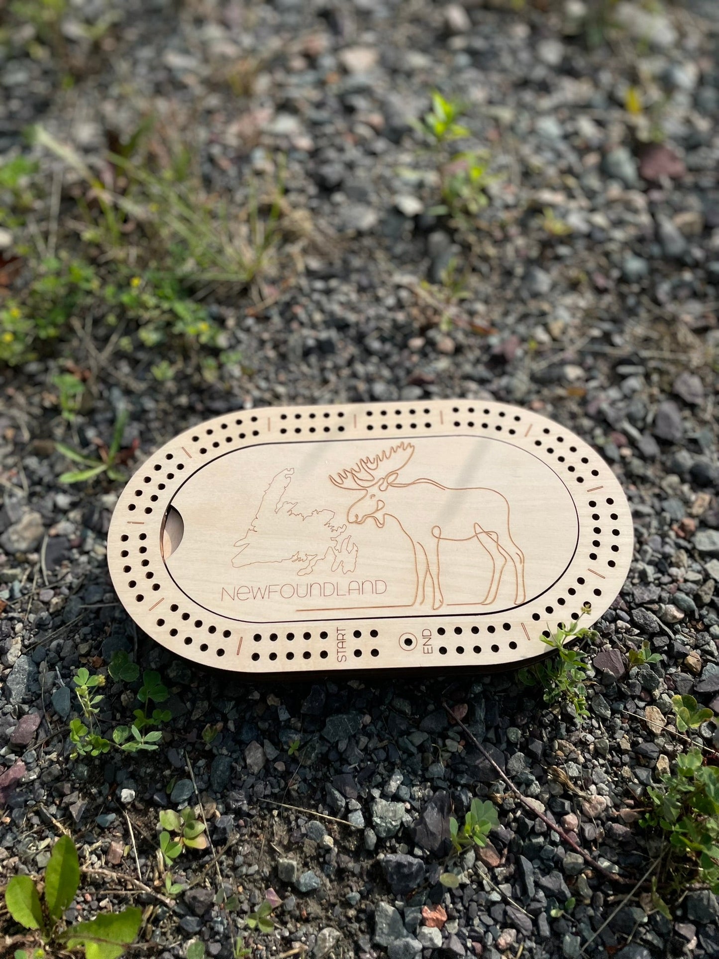 Travel Cribbage Board for 2 Players