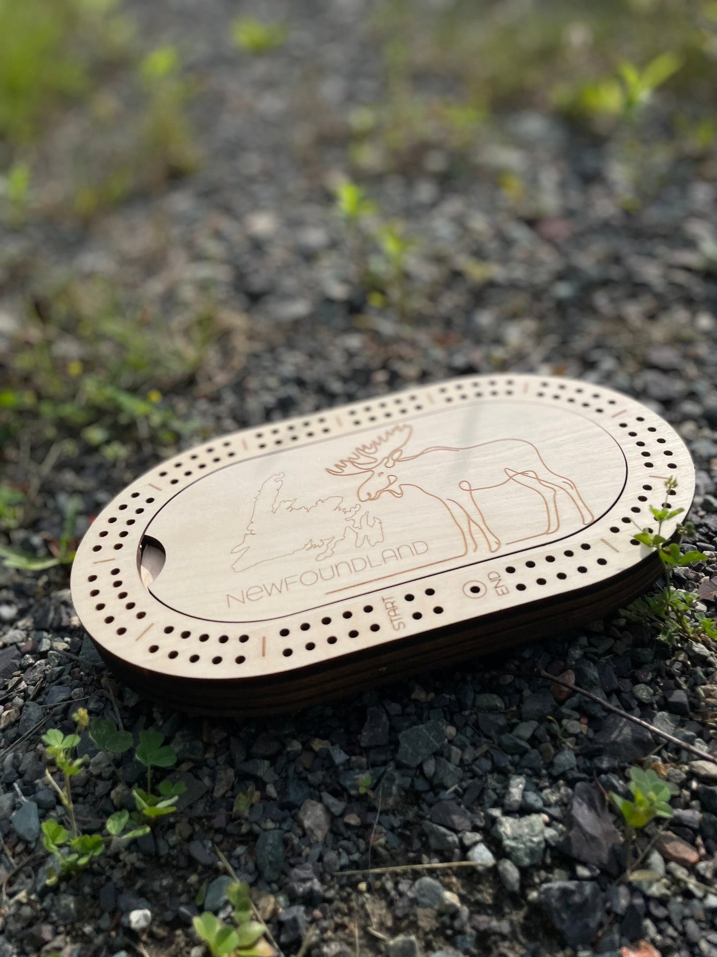 Travel Cribbage Board for 2 Players