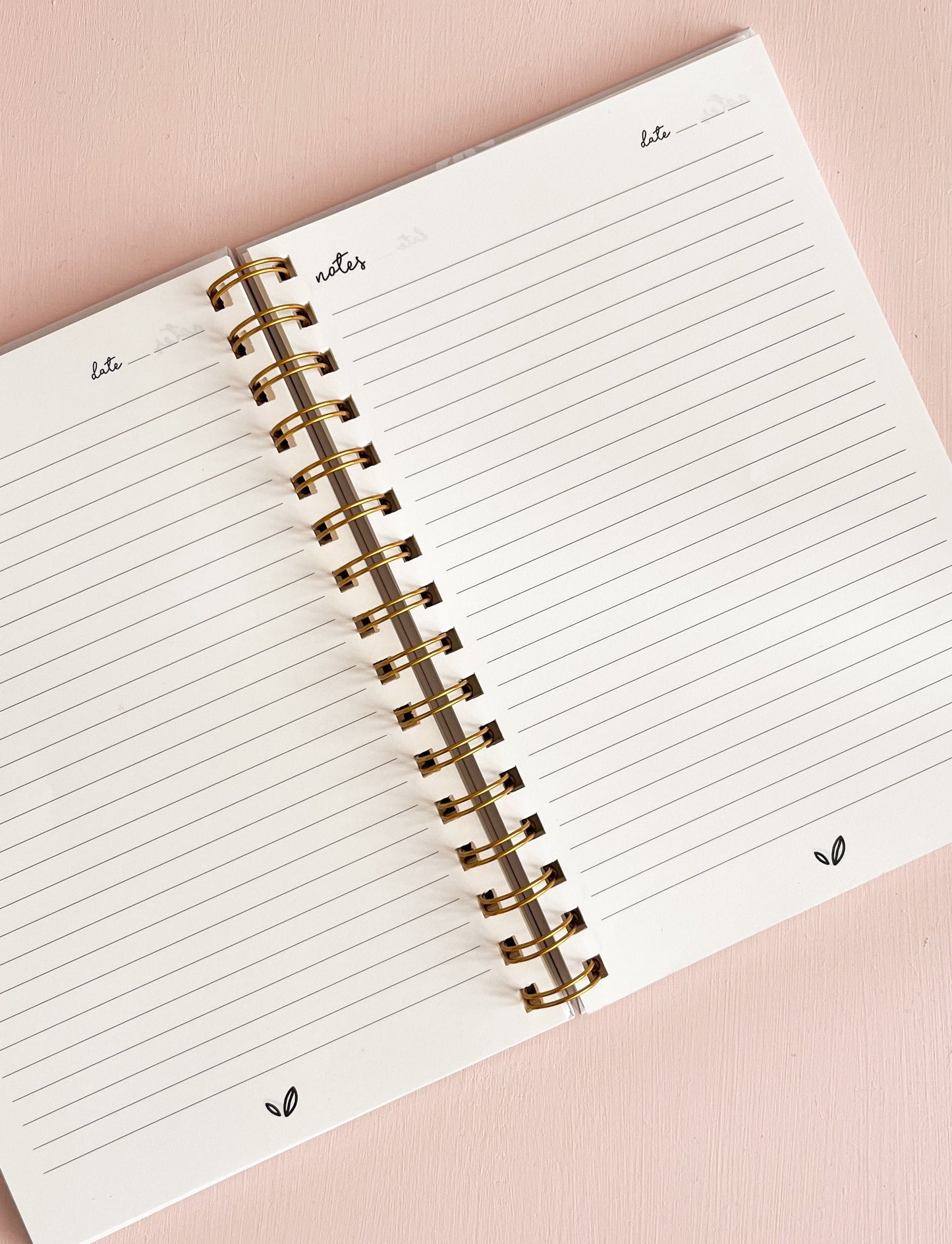 Cahier de notes "Daisy rose"