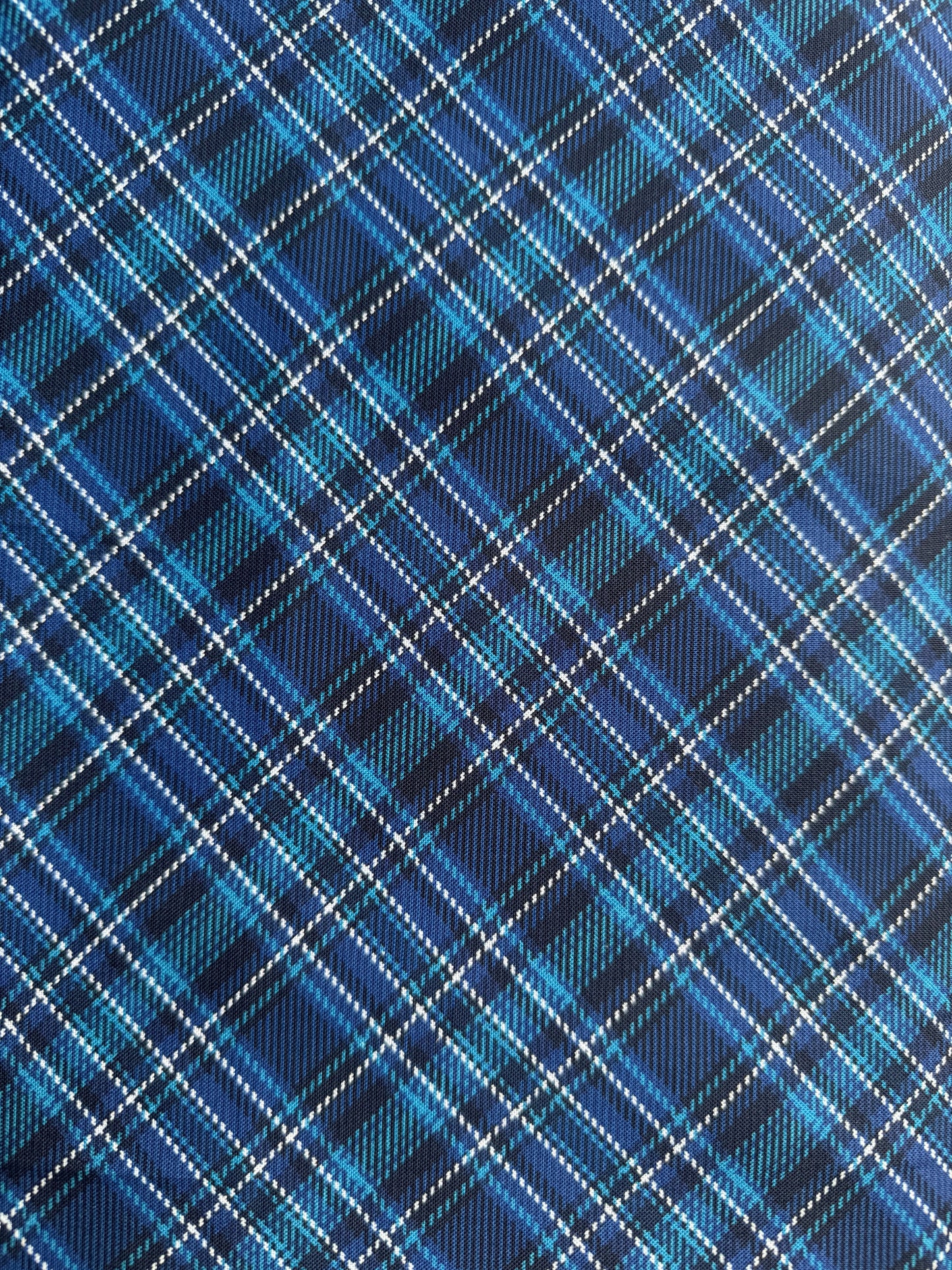 Yvonne - Dressed to Kilt - Navy Plaid Dress