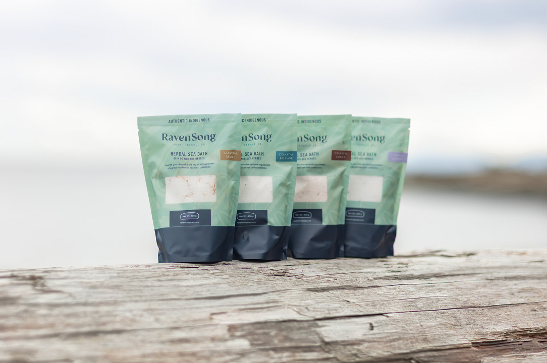 Coastal Relief Herbal Sea Bath Soak | Eucalyptus + Rosemary
