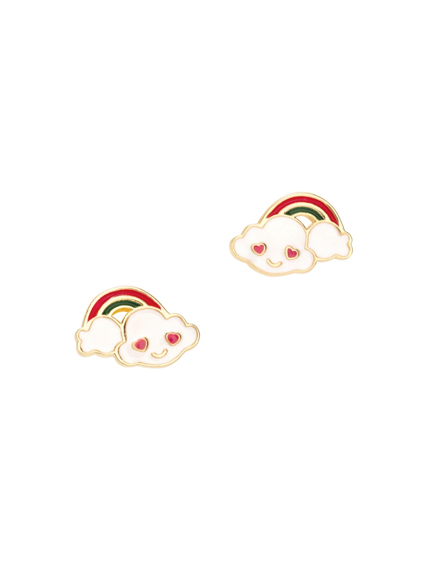Necklace and Earring Gift Set - Cloud Luvs Rainbow - Girl Nation