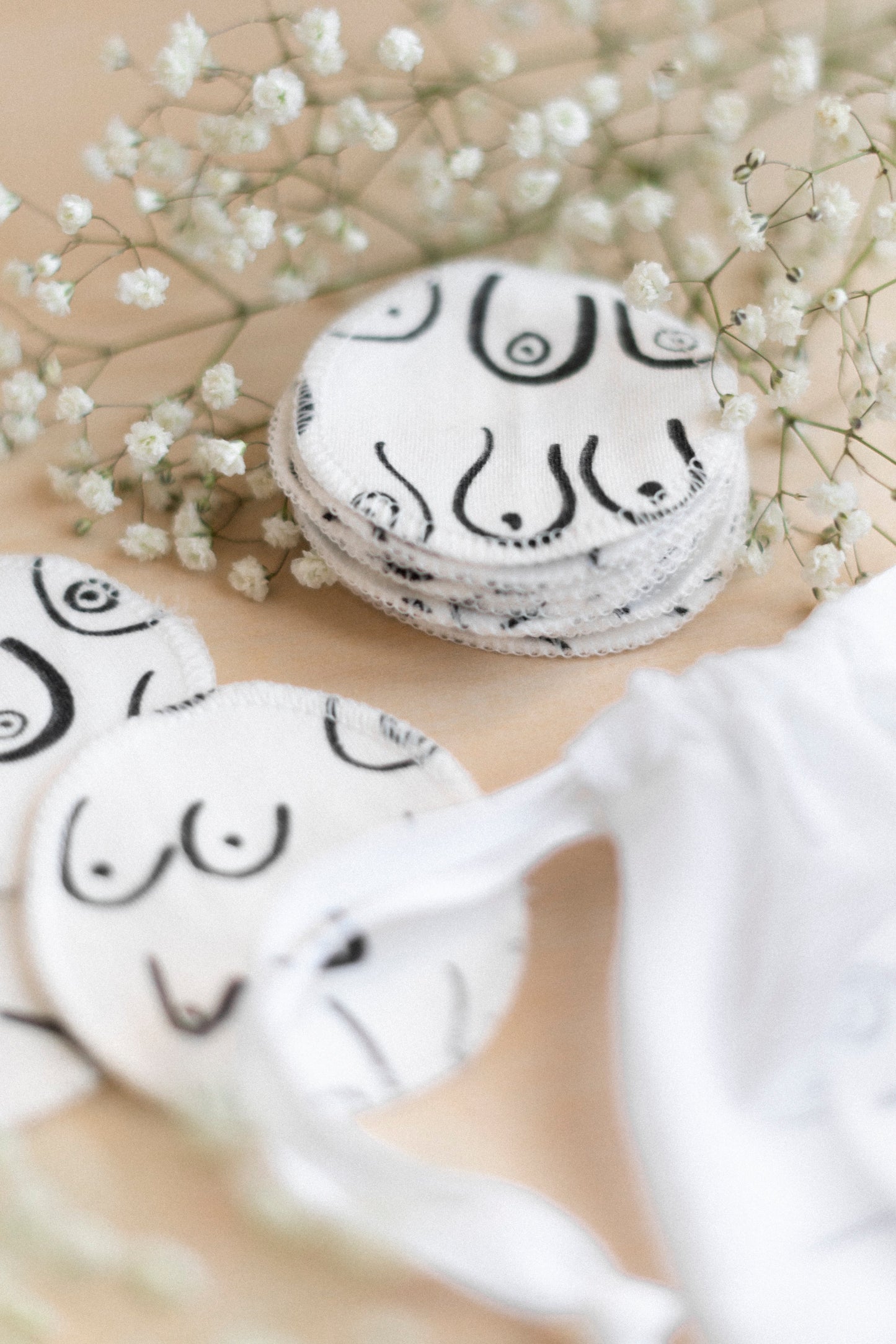 Cotton Rounds - Woman Series (White)