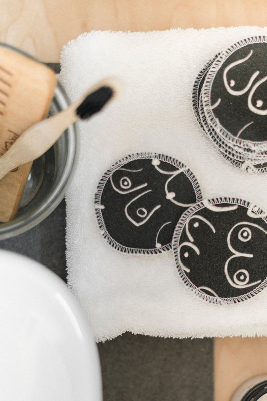 Cotton Rounds - Woman Series (Black)