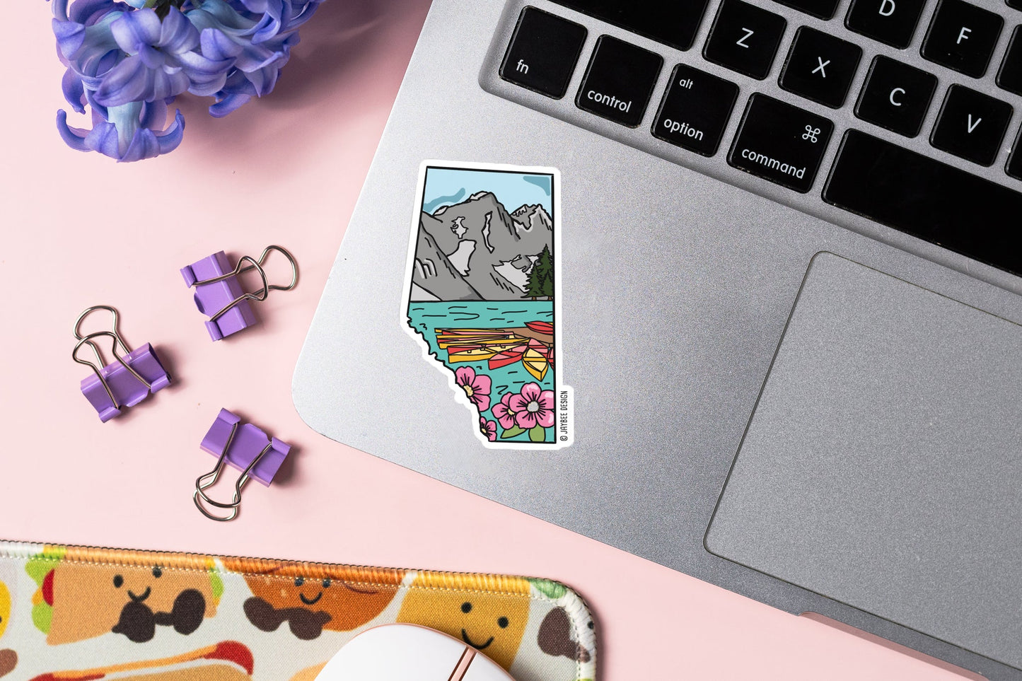 Banff Alberta Vinyl Sticker