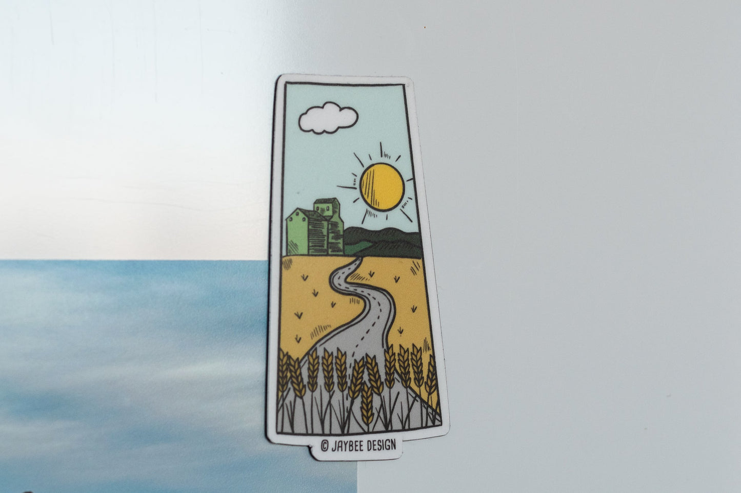 Saskatchewan Wheat Fields Magnet