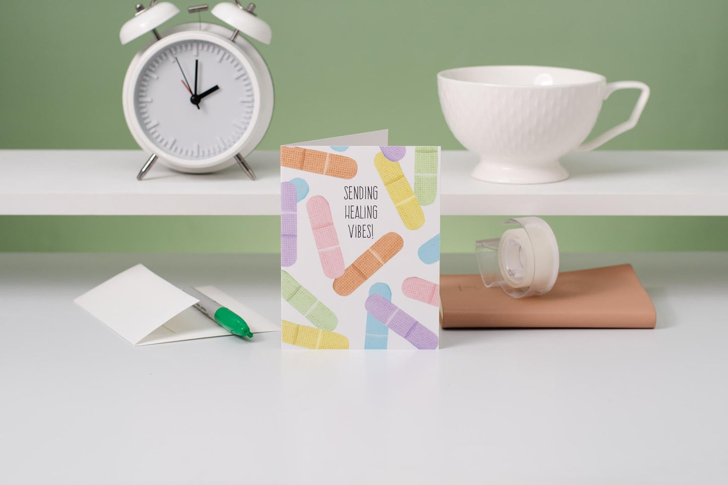 Sending Healing Vibes! - Greeting Card