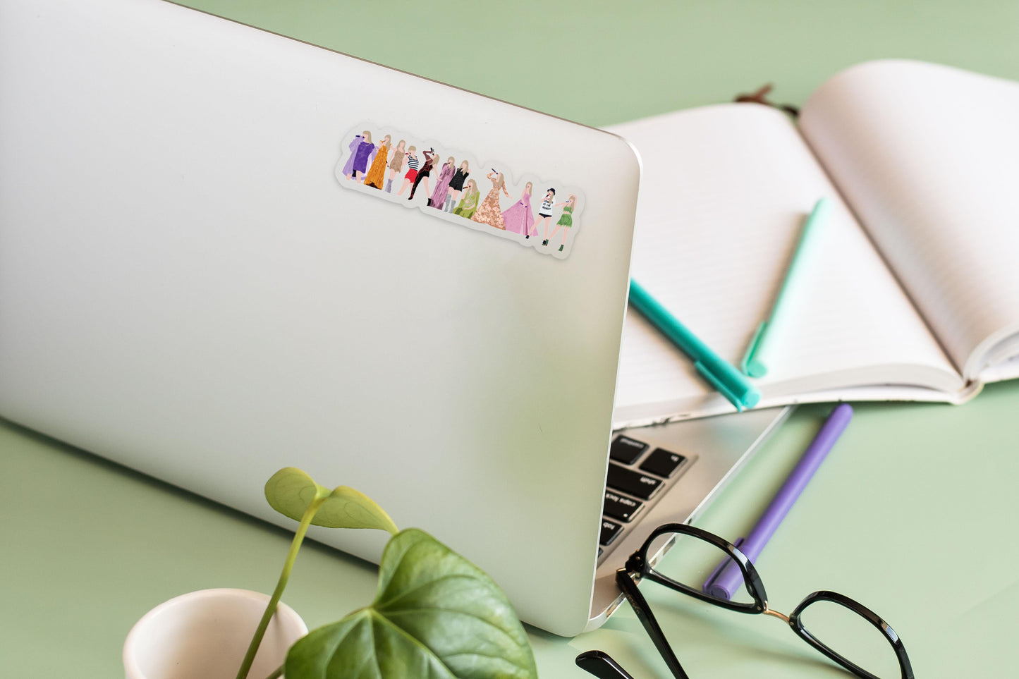 Taylor Swift Era Clear Matte Sticker