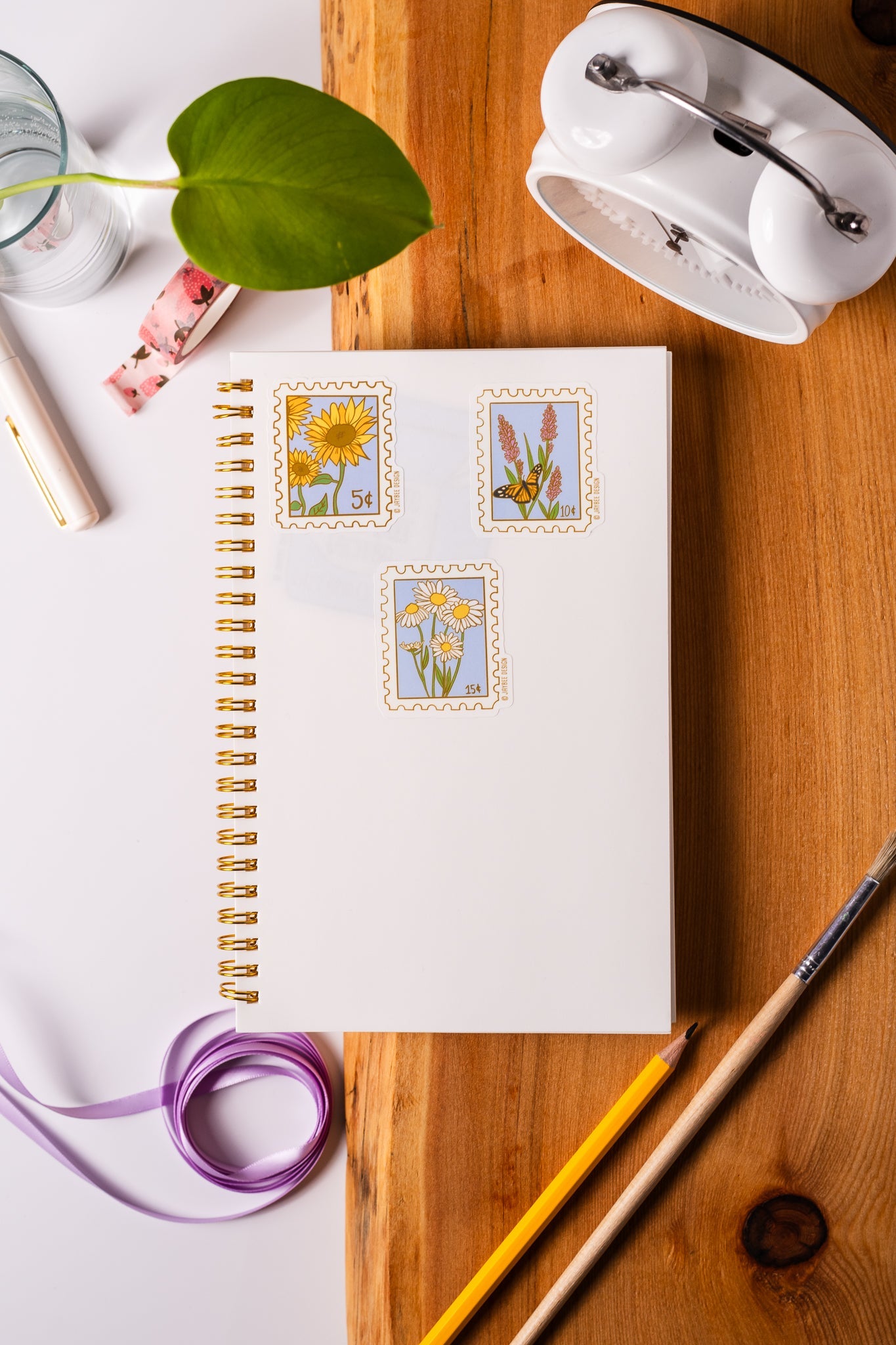 My Sticker Collection Floral Sticker Book