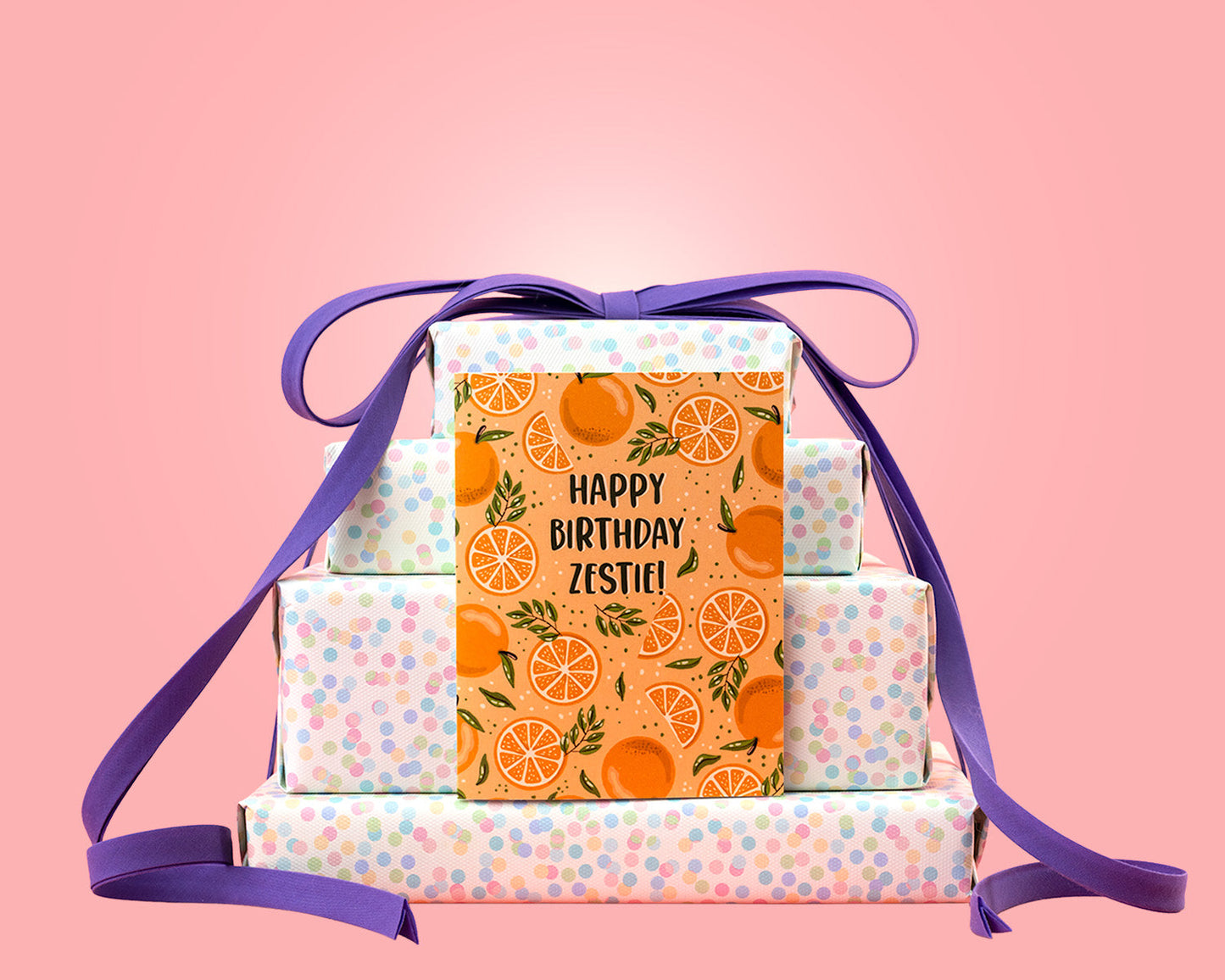 Happy Birthday Zestie! - Greeting Card