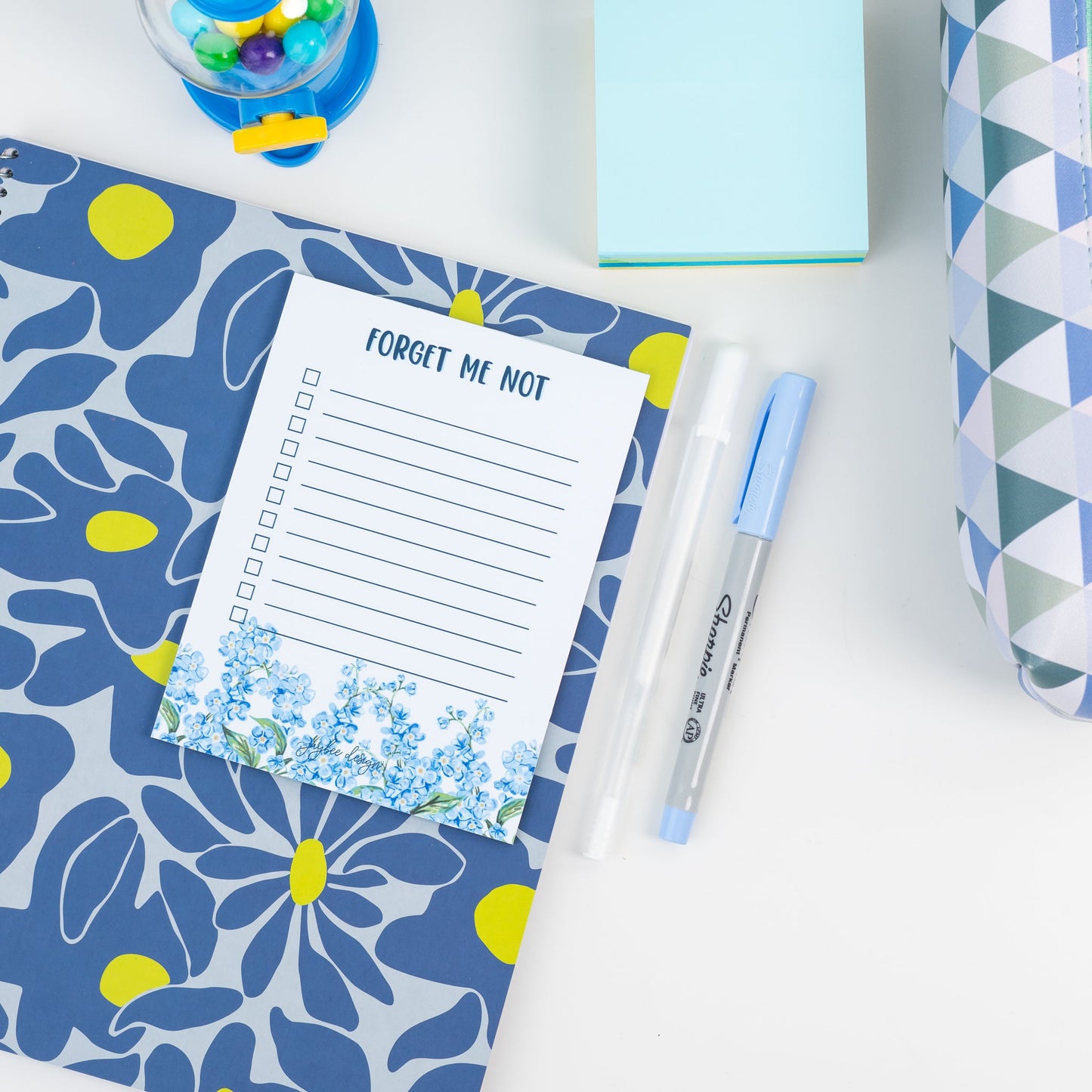 Forget Me Not Notepad
