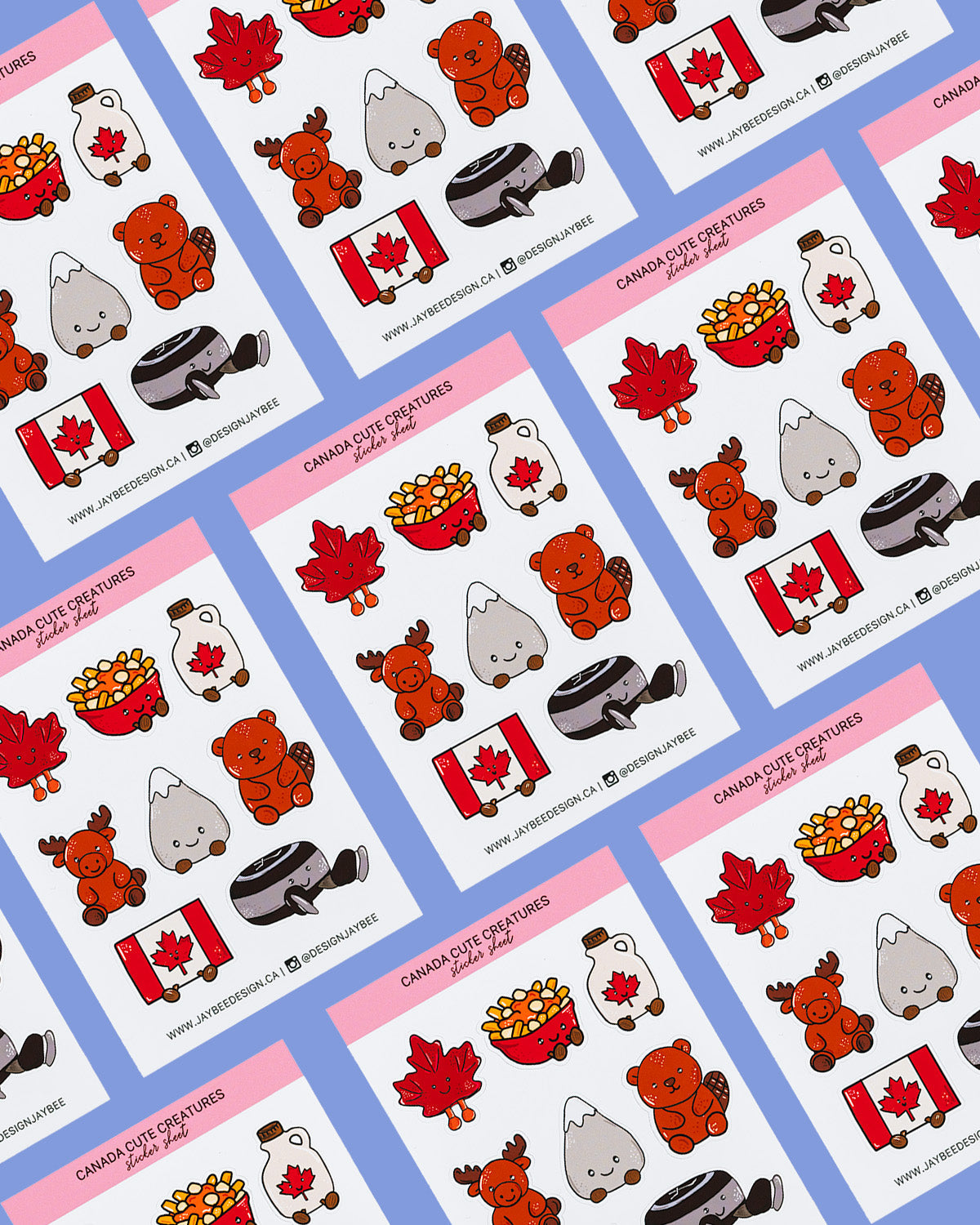 Canada Mini Sticker Sheet