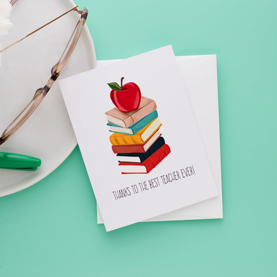 Thanks To The Best Teacher Ever! Greeting Card