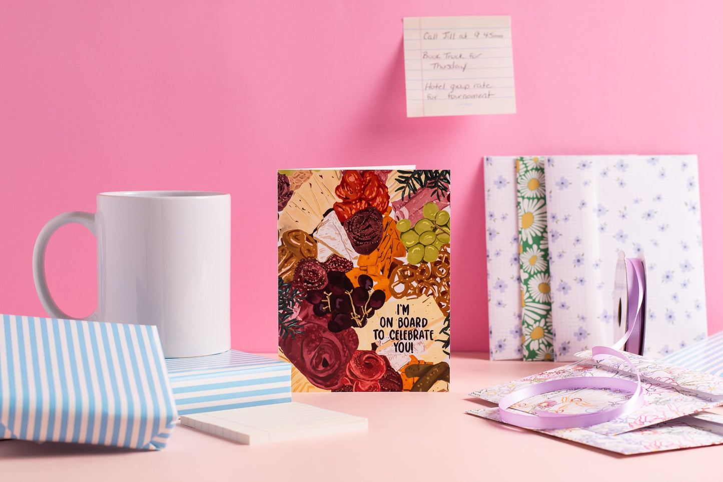 I'm On Board To Celebrate You! - Greeting Card