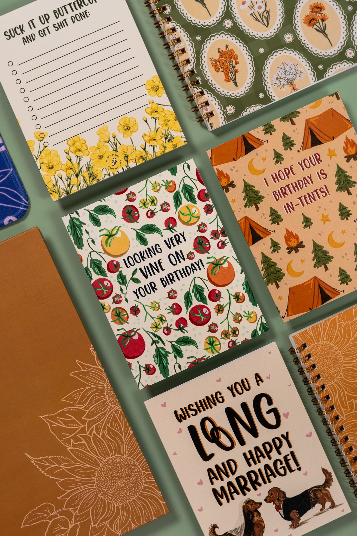 Looking Very Vine On Your Birthday! - Greeting Card