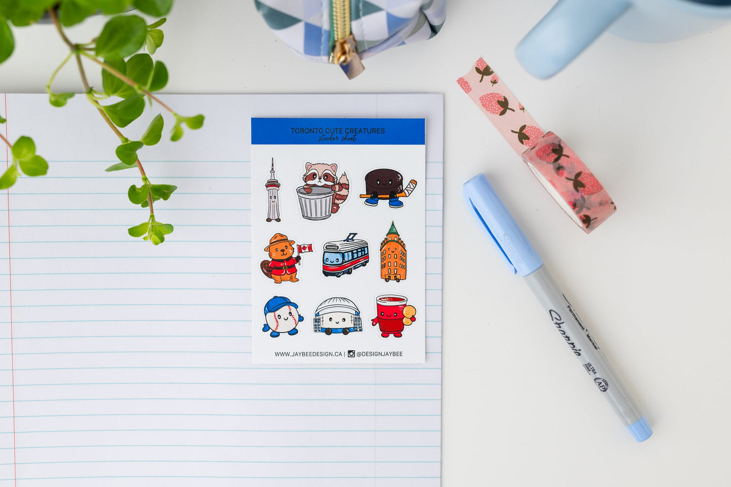 Toronto Mini Sticker Sheet