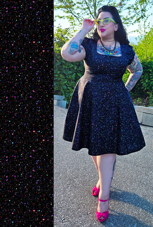 Winifred  - Disco Dust - Cosmic Confetti Dress