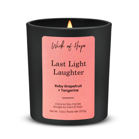 Last Light Laughter Candle | Ruby Grapefruit + Tangerine