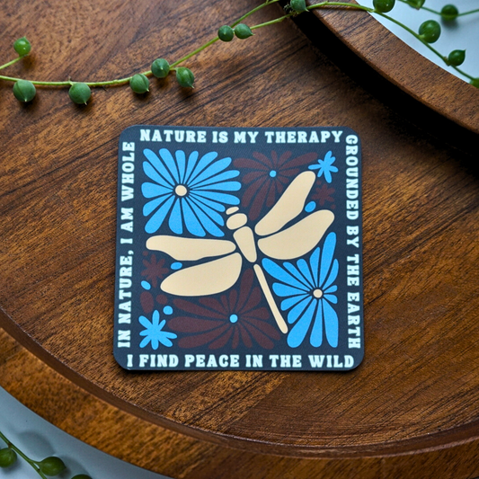 Nature is my Therapy Sticker