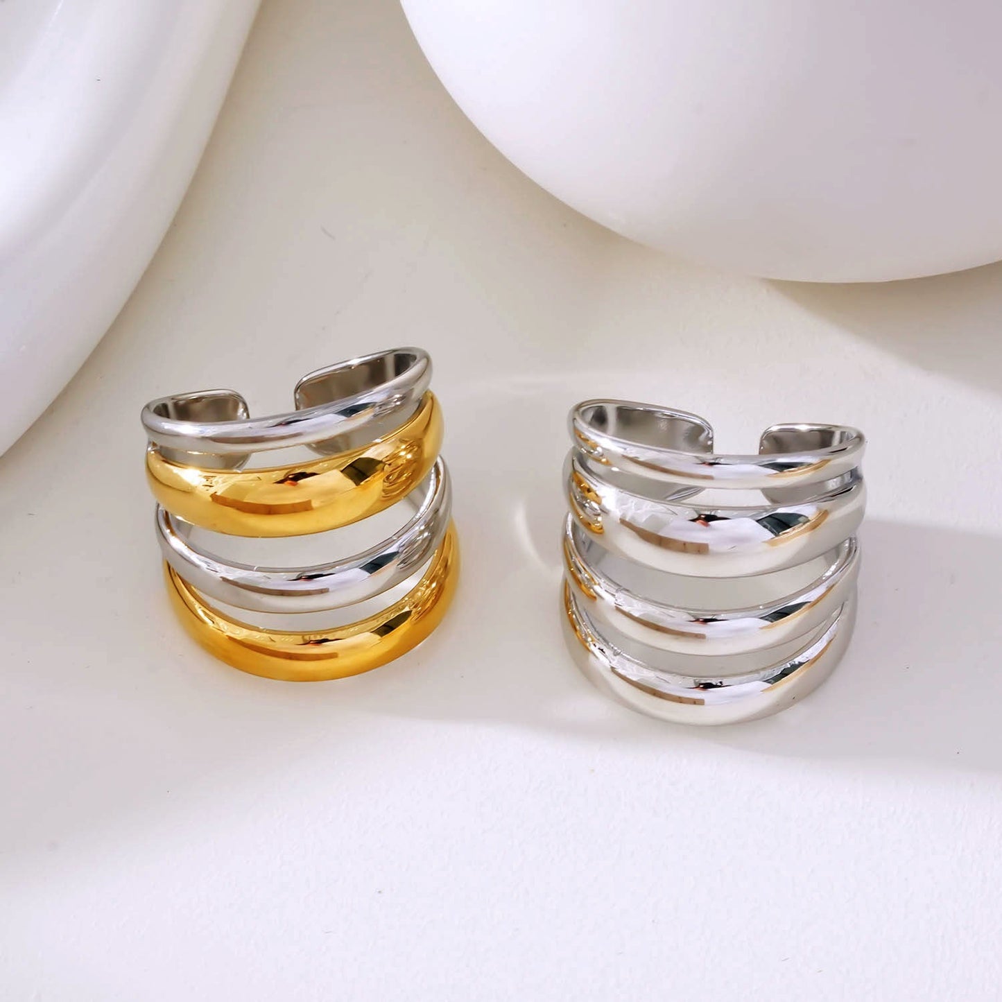 Mixed Metals:  Multi Stacked Four Rings in One