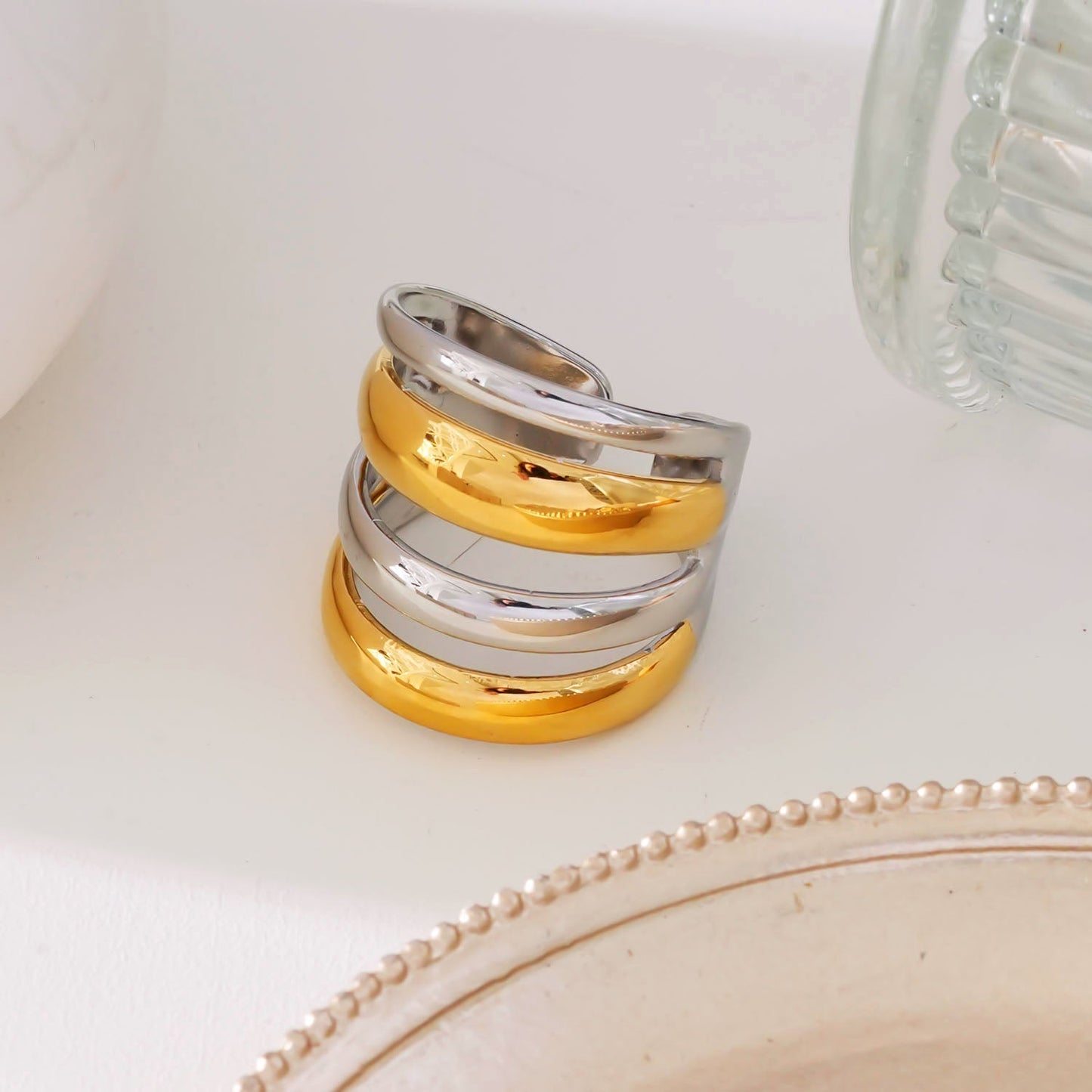 Mixed Metals:  Multi Stacked Four Rings in One