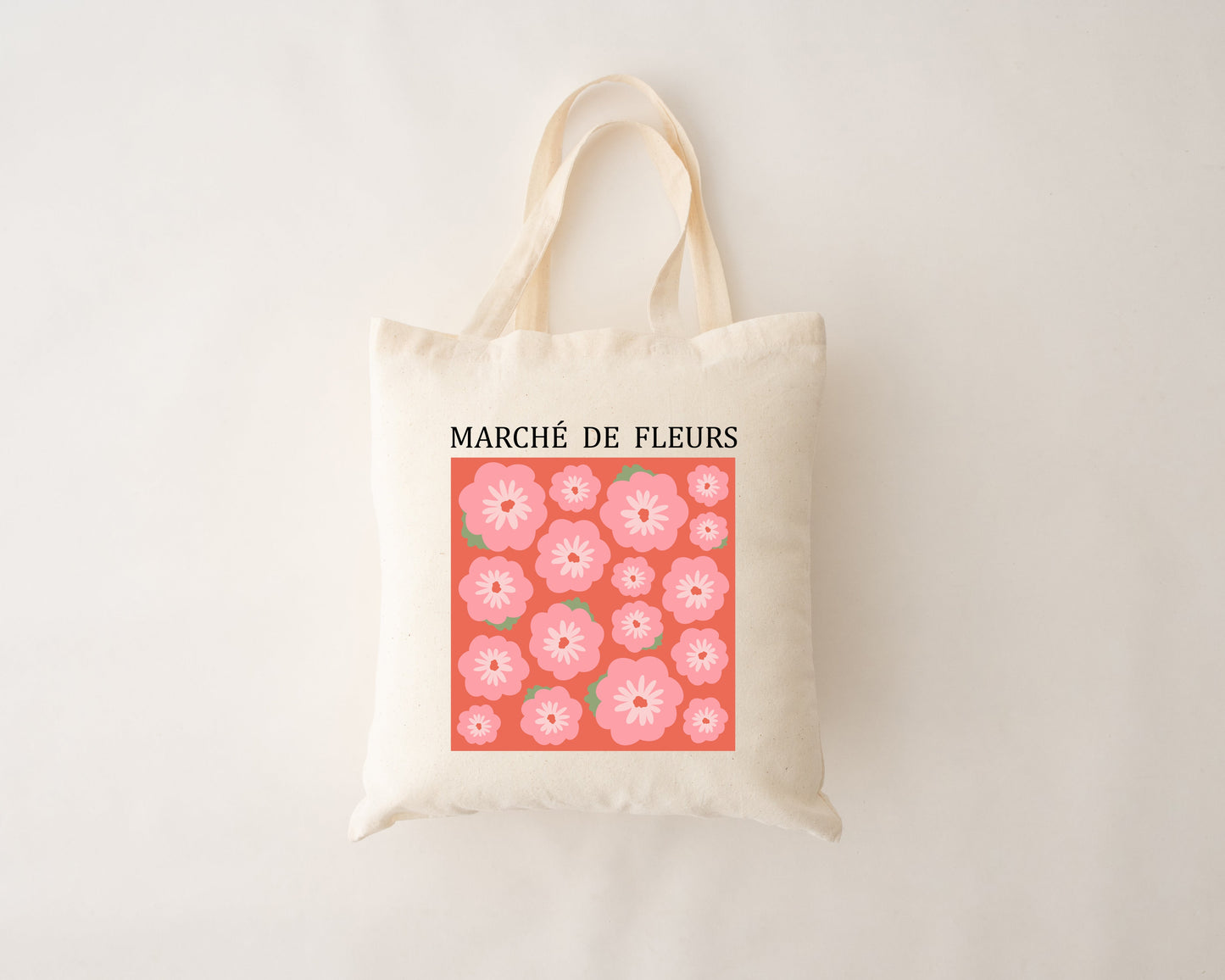 Sac réutilisable - Marché de fleurs