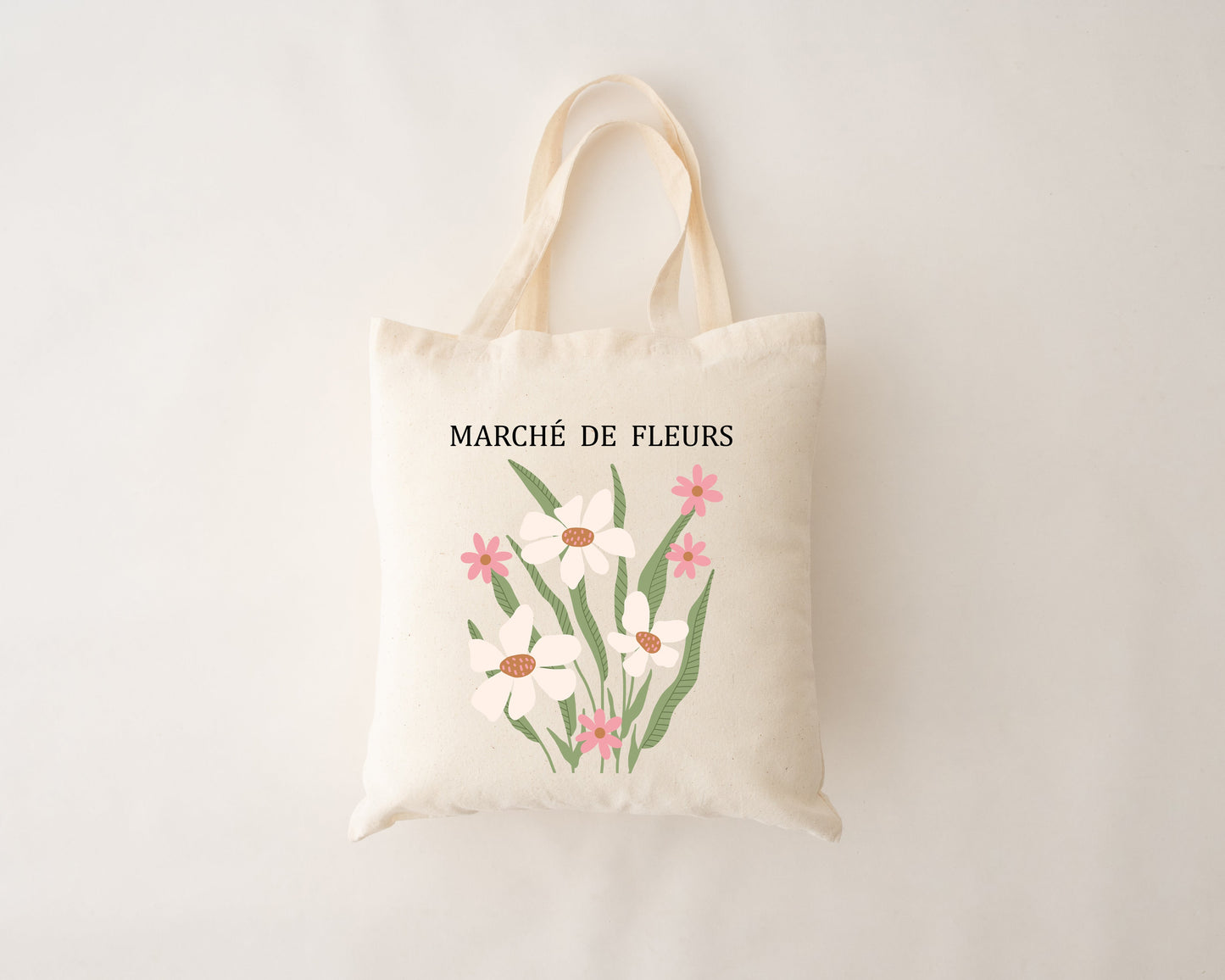 Sac réutilisable - Marché de fleurs