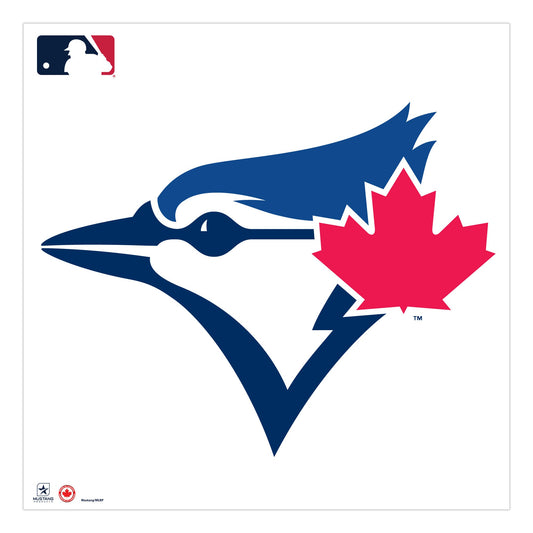 Toronto Blue Jays 36x36 Team Logo Repositional Wall Decal