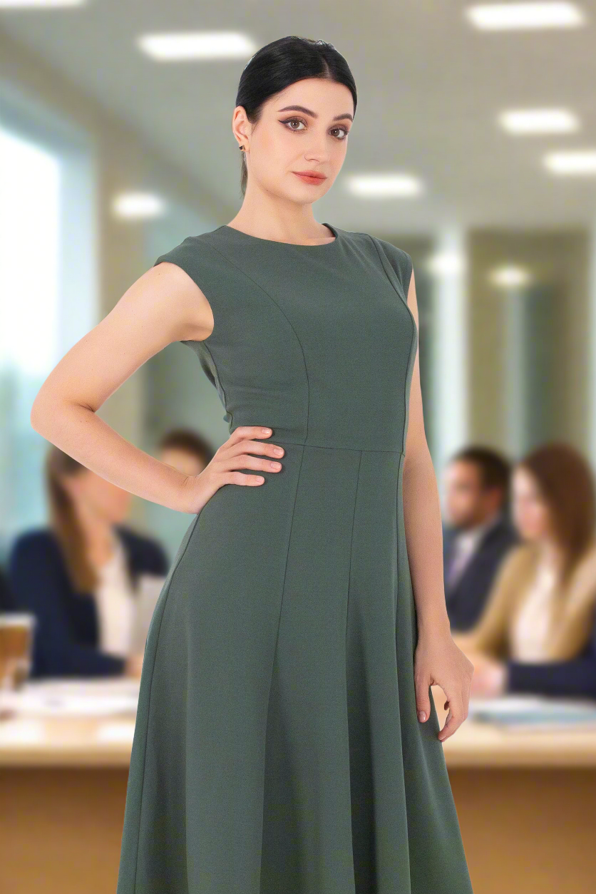 Sleeveless Sheath Dress