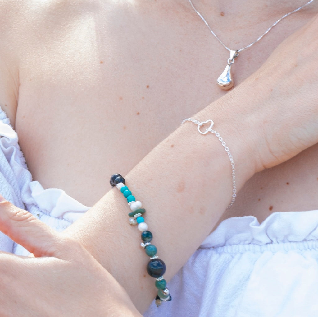 Mixed Green Bracelet