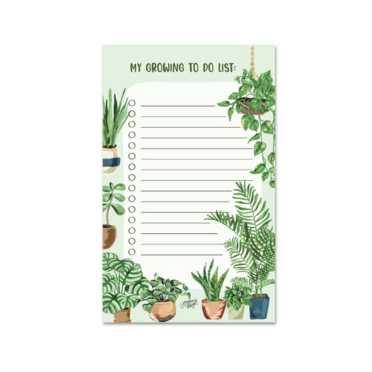 My Growing To Do List Notepad