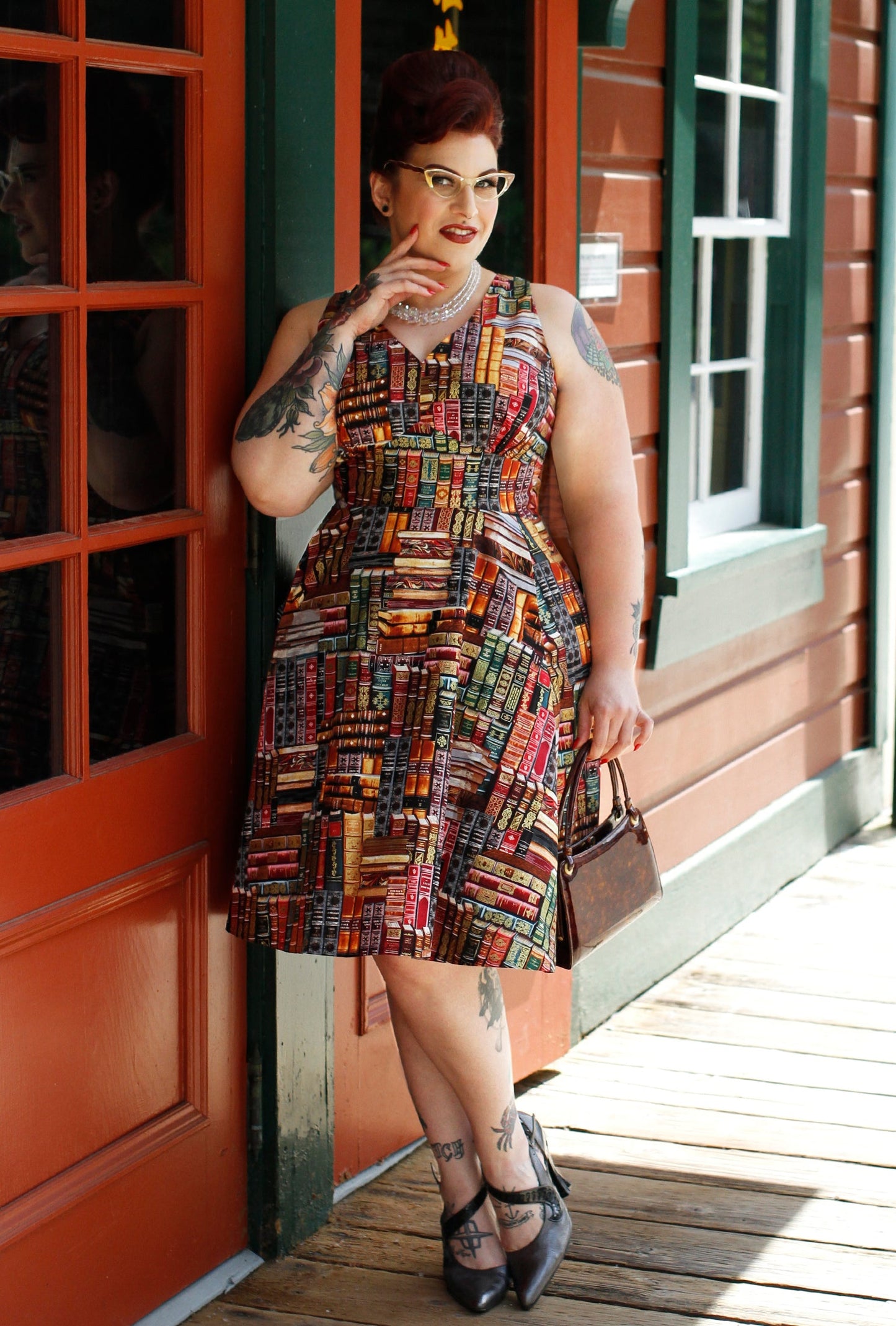 Norma - Page Turner - Library Book dress