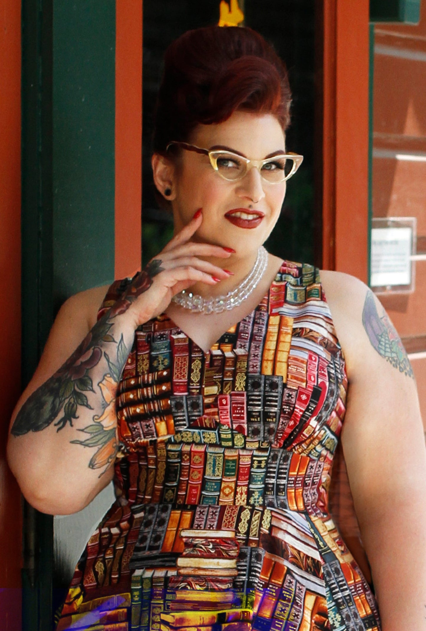 Norma - Page Turner - Library Book dress