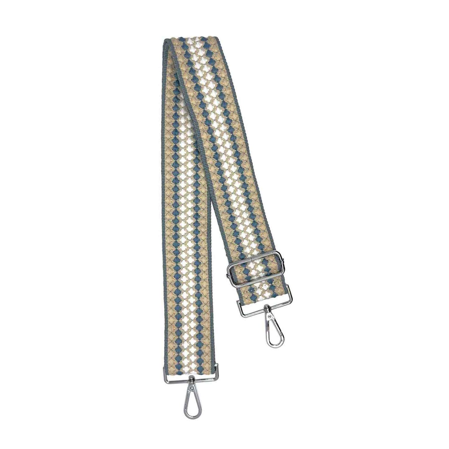 Nicks woven strap - chrome