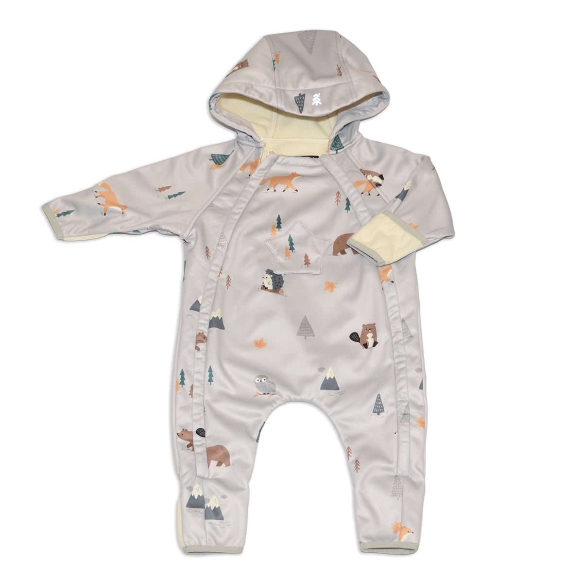 Verdant Softshell Water Resistant Outdoor Coverall(True North Print)