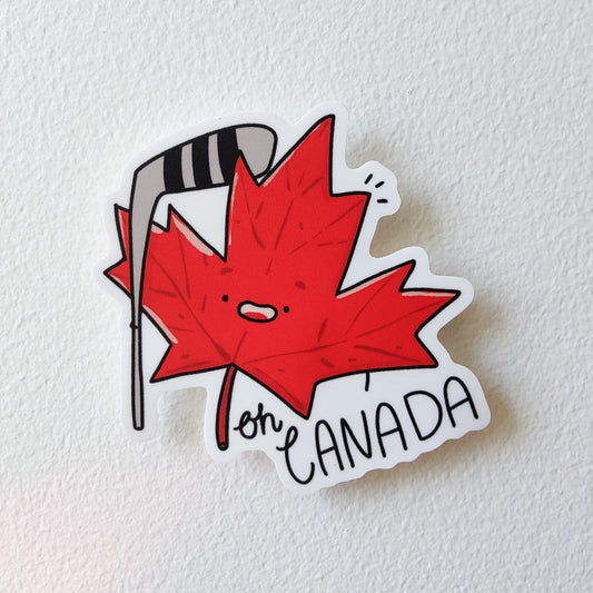 Oh Canada Vinyl Sticker