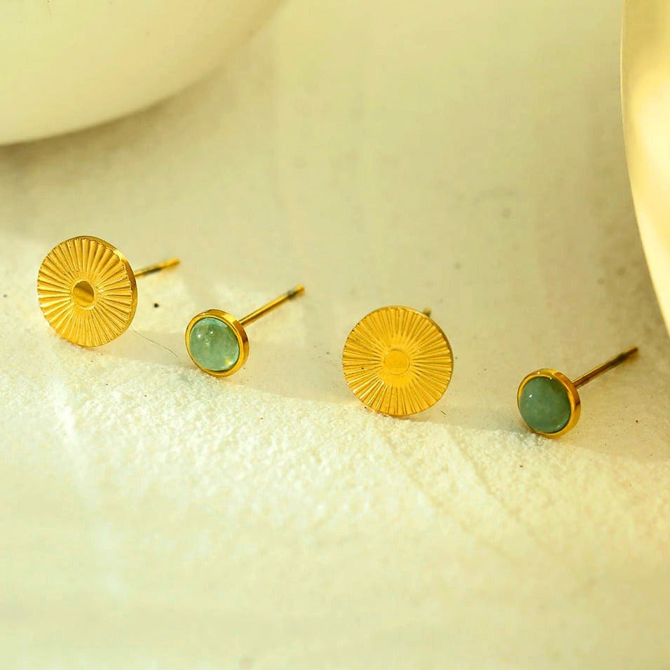 NATALIE 2-Pair Stud Earrings