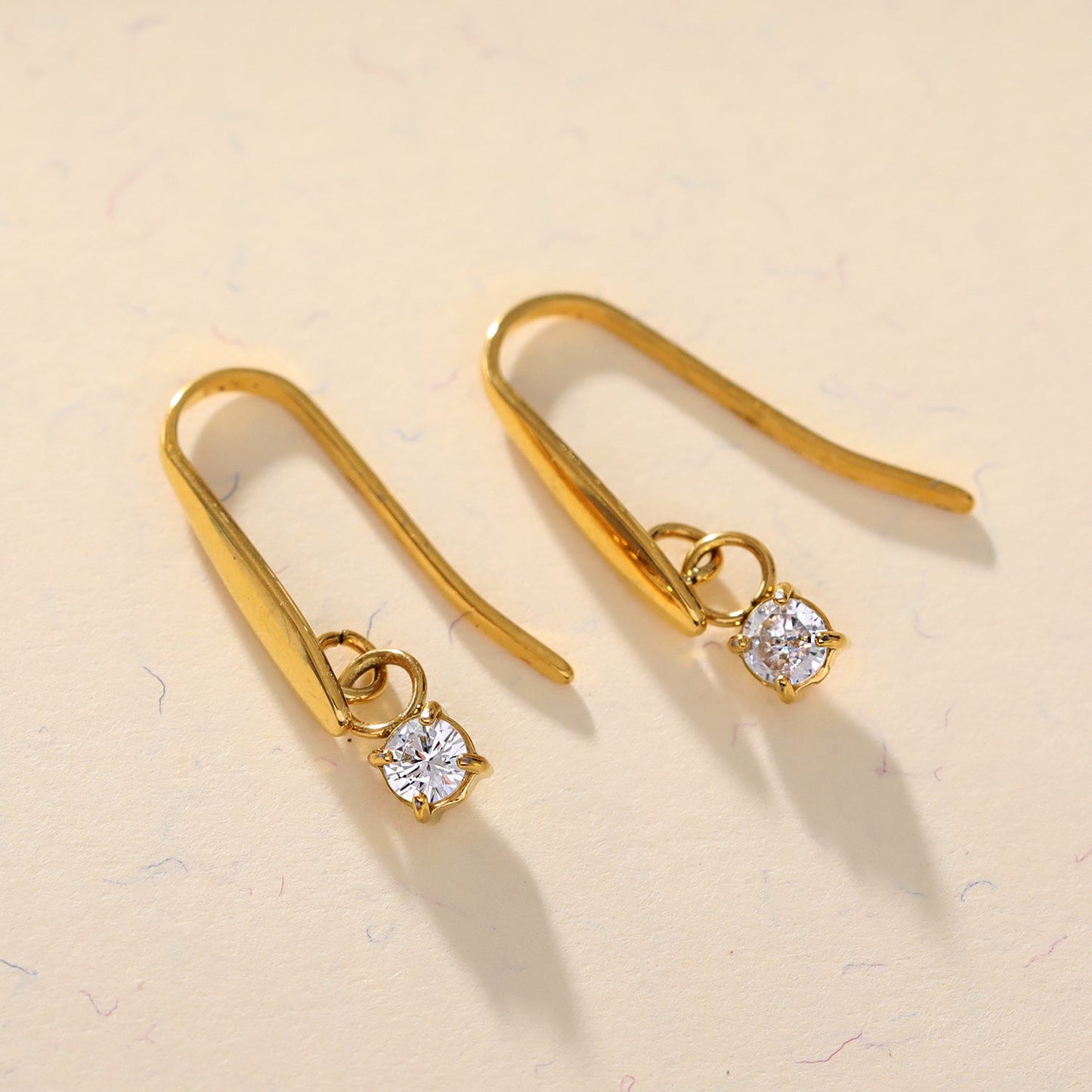 Vintage-inspired Tear Drop Earrings