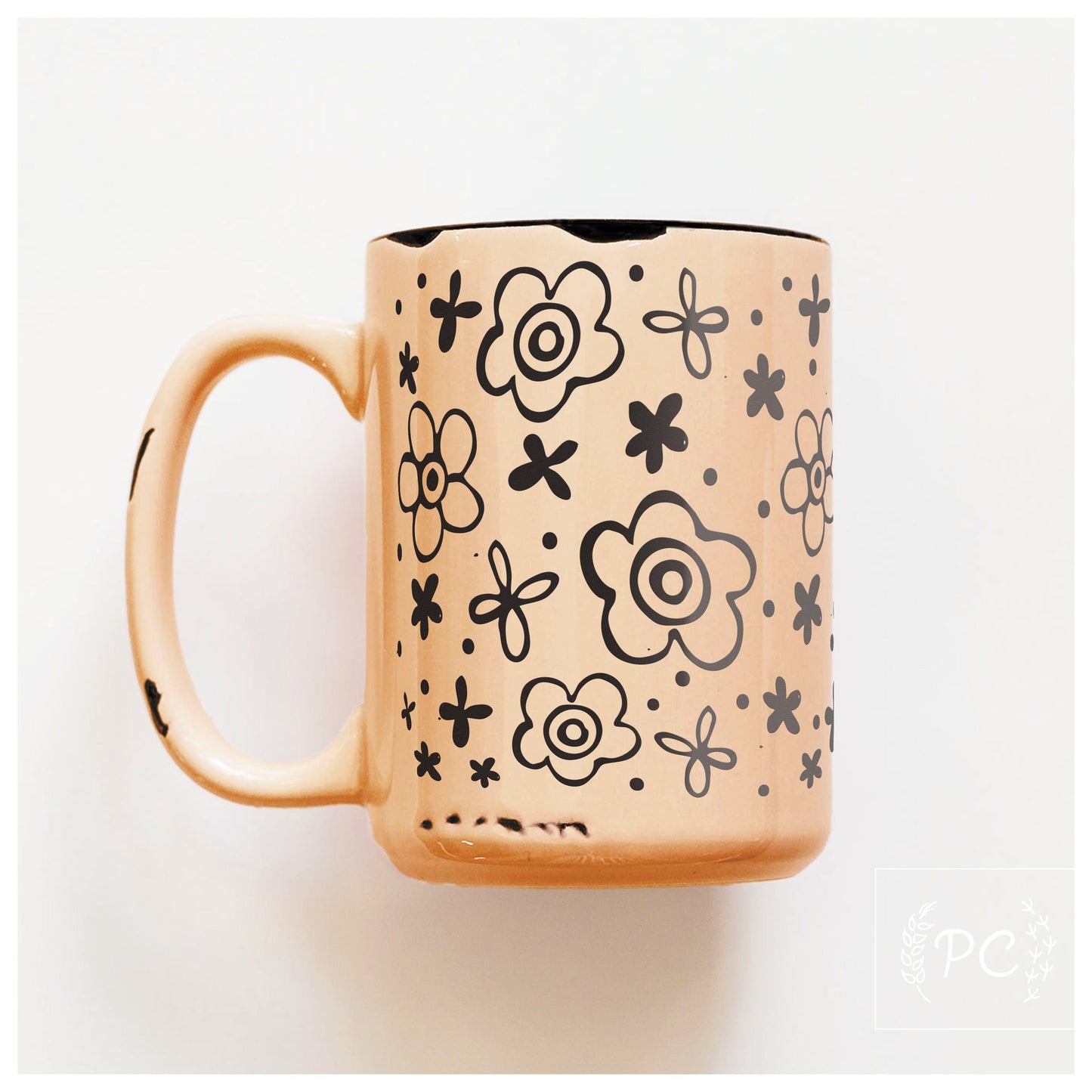 flowers | ceramic mug