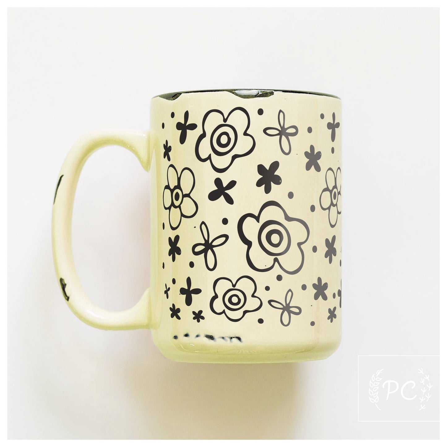 flowers | ceramic mug
