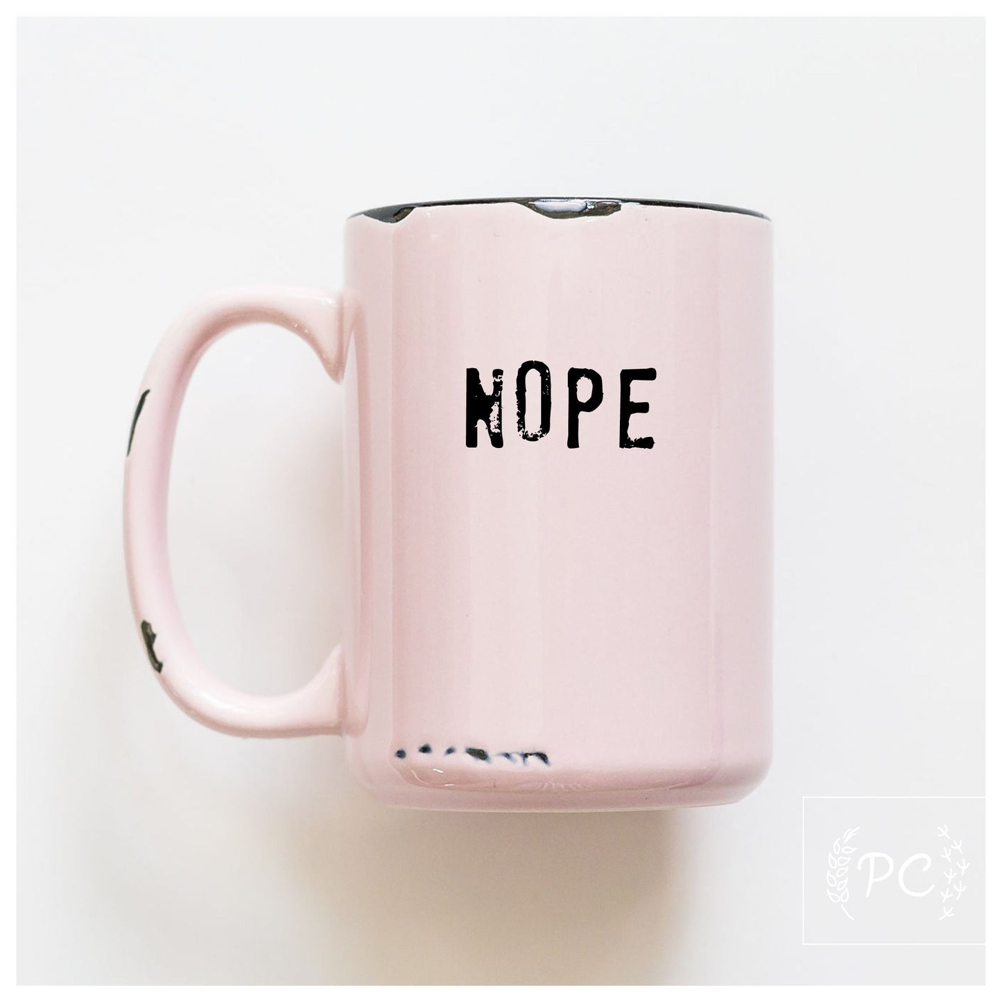 nope | ceramic mug
