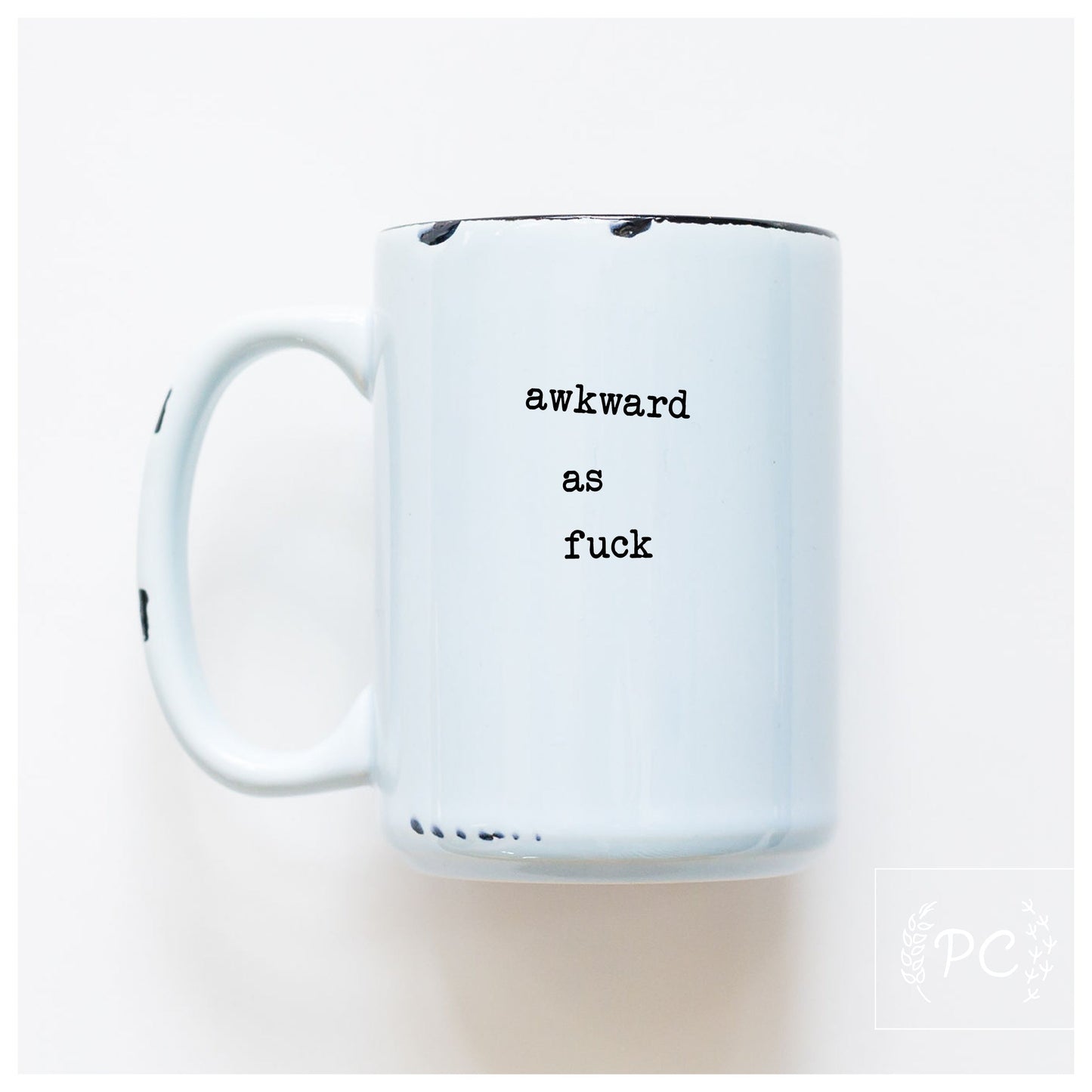 awkward as fuck | ceramic mug