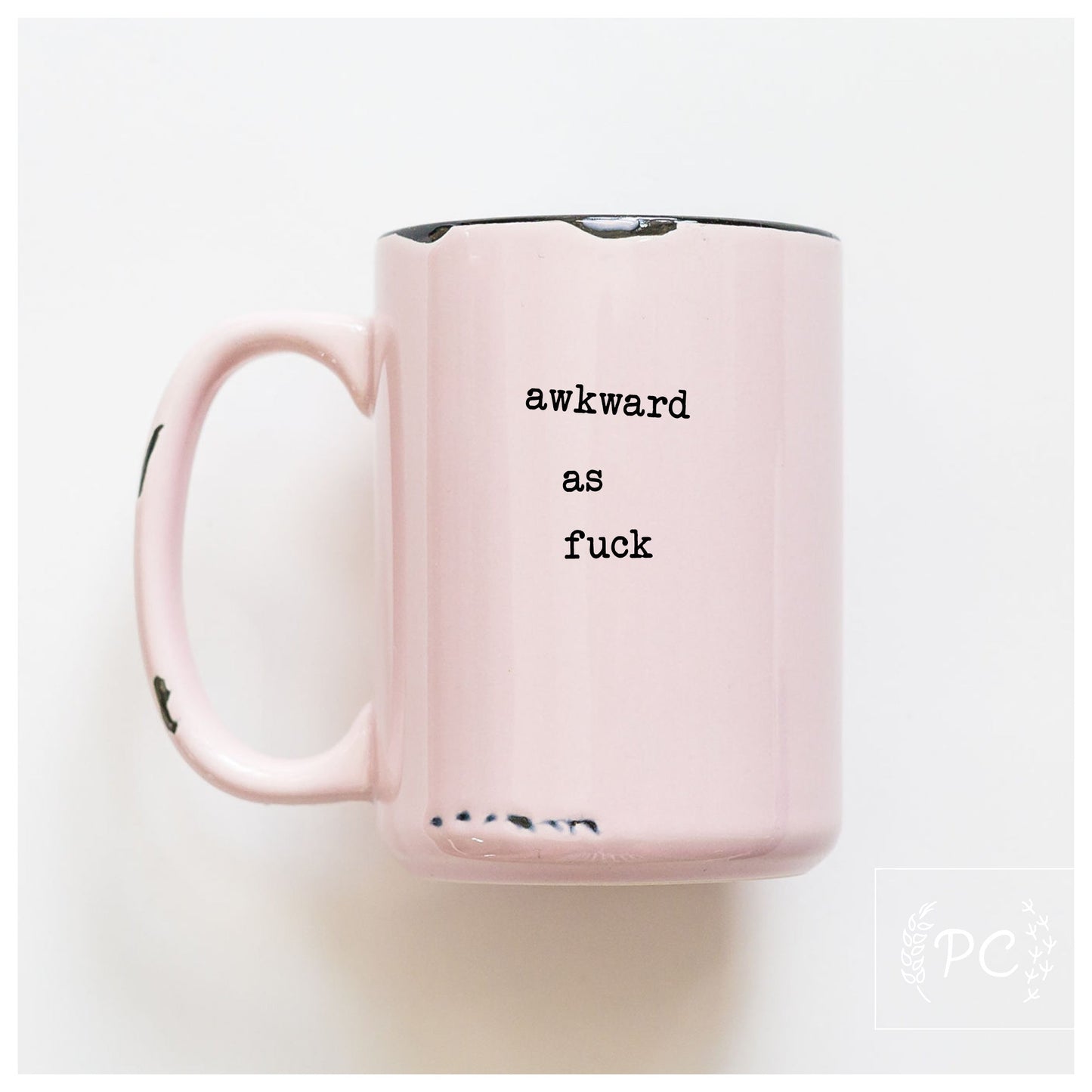 awkward as fuck | ceramic mug