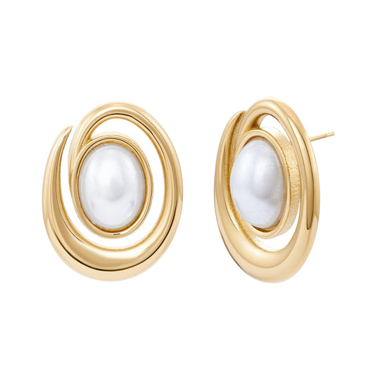Palma Earrings - Gold