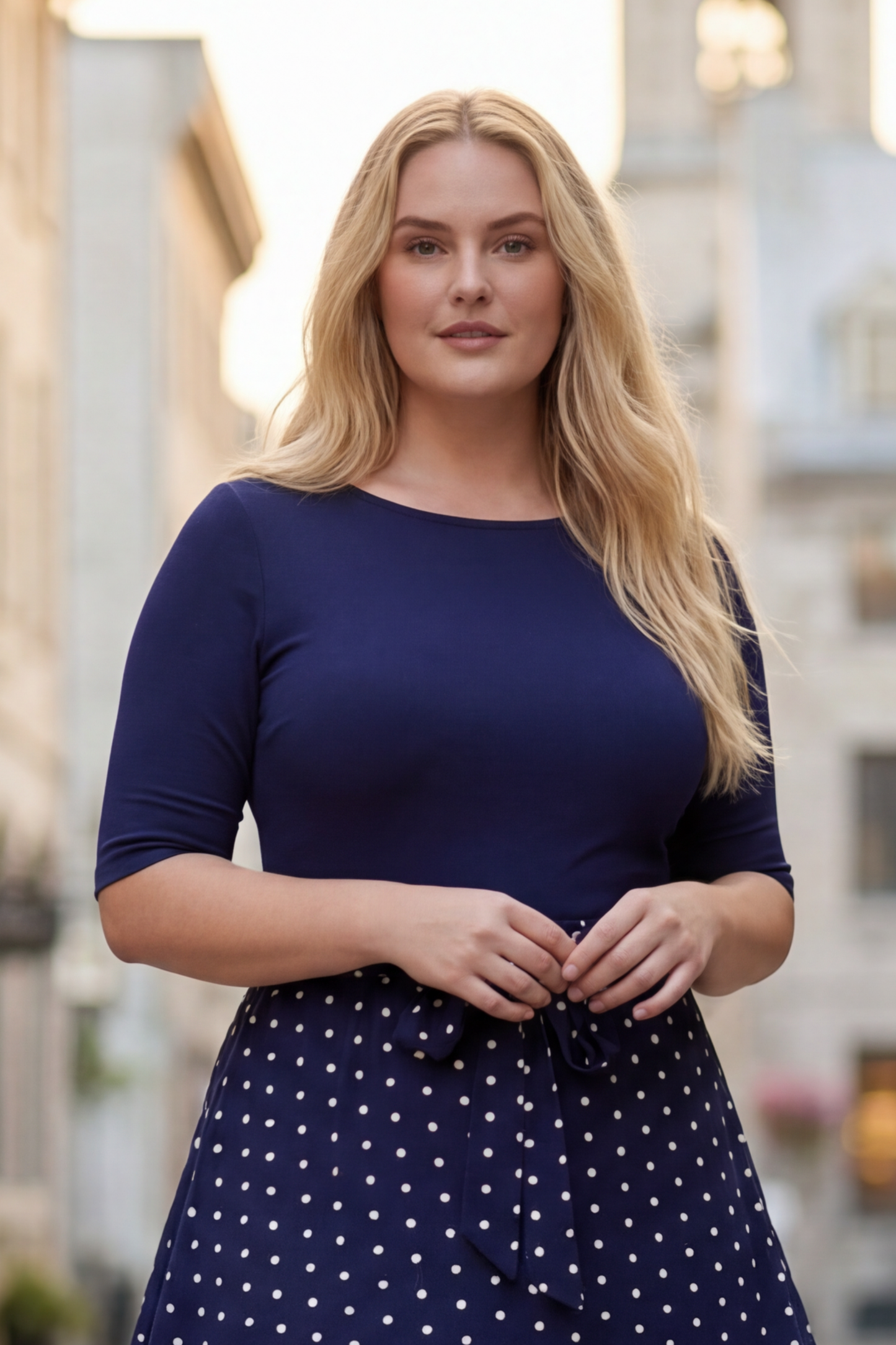 PRE-SALE | Penelope Polka Dot Midi Dress