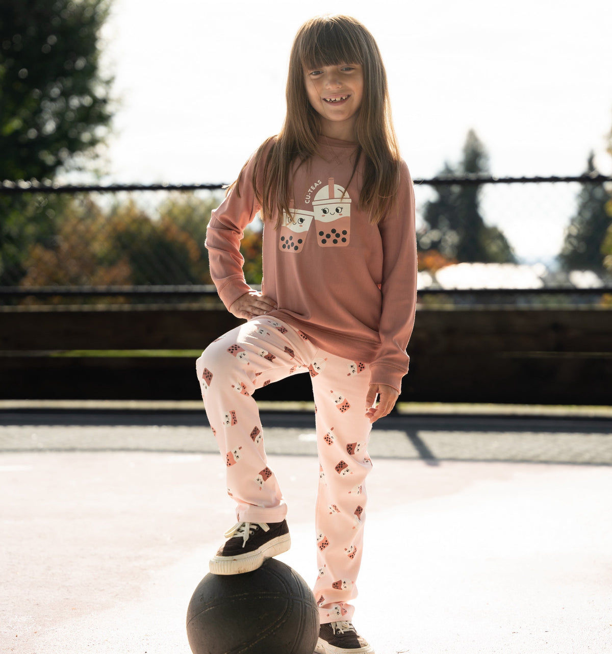 Bamboo Fleece Sweatshirt (Chocolate)