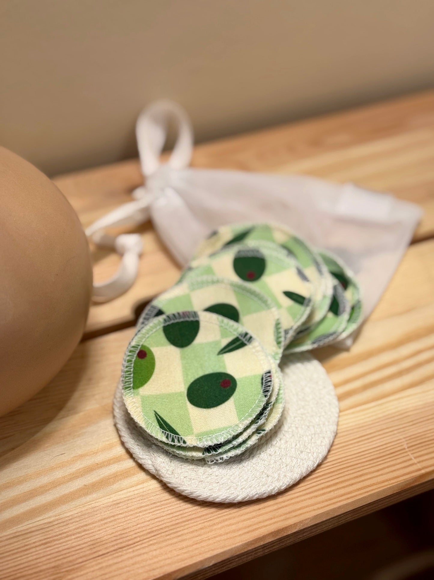 Cotton Rounds - Olives