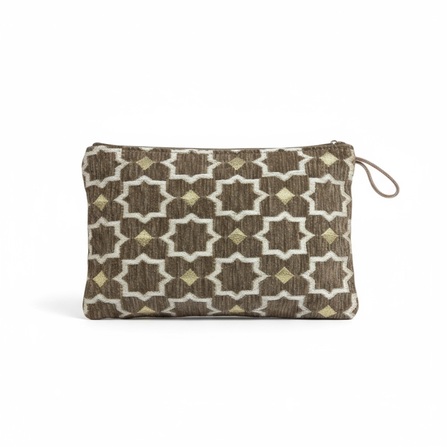 Brocade Gold Pouch