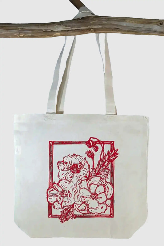 Poppies Tote Bag